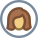 Circled User Female Skin Type 4 icon