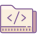 dossier de code icon