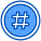 Hastag icon