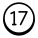 17 Circled C icon