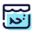 acuario rectangular icon