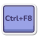 Ctrl + F8 icon