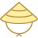 Chapeau asiatique icon