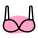 Nursing bra isolated on a white background icon