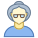 Person Old Female Skin Type 1 and 2 icon