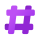 Хештег icon