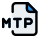 An MTP file is a pattern created by MadTracker an audio tracking program icon