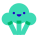 Broccoli Kawaii icon