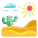 externo-deserto-natureza-wanicon-flat-wanicon icon