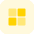 Square blocks grid layout frame template design icon