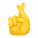 emoji con le dita incrociate icon