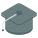 Mortarboard icon