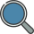 Magnifying icon