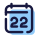 カレンダー22 icon