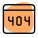 404 restricted web page on internet browser layout icon