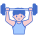 external-weight-lifting-gamification-flaticons-lineal-color-flat-icons icon