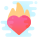 Fire Heart icon