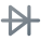 símbolo-diodo icon