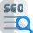 Find an accurate file to perform seo work online icon