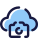 Cloud photo icon