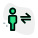 外部人员通过多个箭头机场绿色塔尔复兴过渡到空中旅行 icon