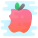 Pomme croquée icon