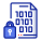 data; encryption; binary; binary code icon