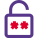 Password authentication for applications and web layout icon