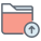 Folder Uploading icon