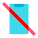Téléphones mobiles interdits icon
