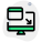 手机上的外部便携式网络浏览器网络绿色tal-revivo icon