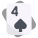 48 Four of Spades icon