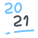 2021 年新年 icon