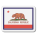 Флаг штата Калифорния icon