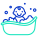 Baby Bath Tub icon