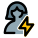 Flash logotype used for profile pictures as a indication of energized icon