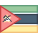 Drapeau mozambicain icon