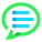 Message chat icon