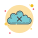 Cloud cancella icon