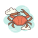 Crab icon