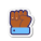 сжатый кулак, кожа-тип-3 icon