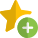 Add a rating star to give feedback online icon