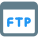 FTP Access on a local server computer connected to an enterprises icon