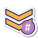 Шеврон с хештегом icon