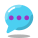 Balão de Fala Com Pontos icon