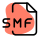 SMF is a file extension for an audio file in the midi format icon