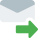 Email forward button icon