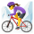 женщина-горный велосипед icon