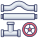 外部排水管エンジニア建設マイクロドットプレミアムマイクロドットグラフィック icon