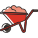 Wheelbarrow icon